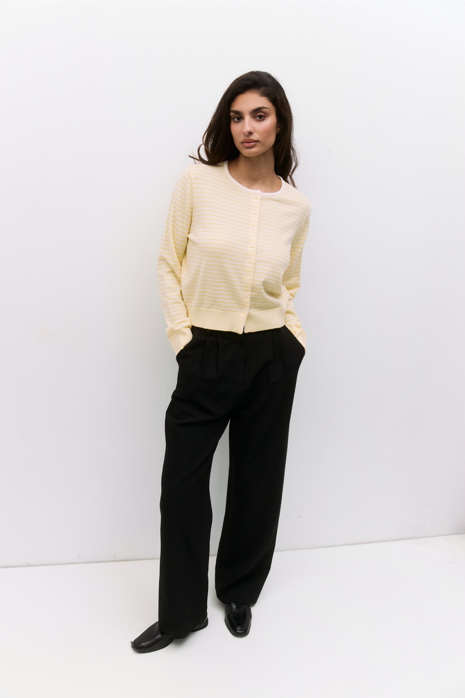 OAR0177-BUTTER YELLOW/WHITE